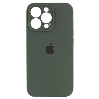 Силіконовий чохол Silicone Full Case AA Apple iPhone 15 Pro Atrovirens (FullAAi15P-40) фото №1