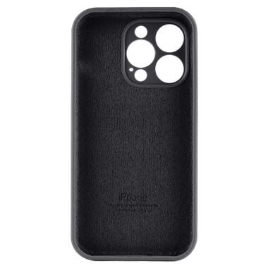 Силіконовий чохол Silicone Full Case AA Apple iPhone 15 Pro Black (FullAAi15P-14) фото №4