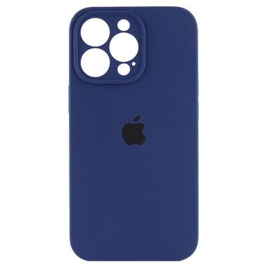 Силіконовий чохол Silicone Full Case AA Apple iPhone 15 Pro Dark Blue (FullAAi15P-7) фото №1