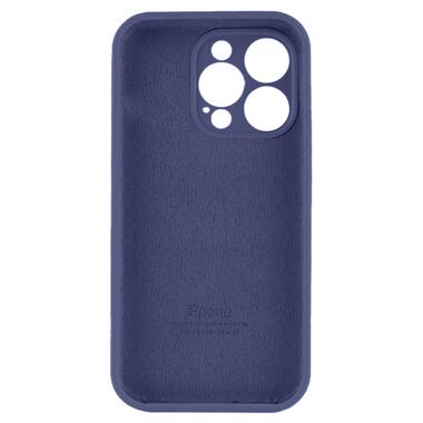Силіконовий чохол Silicone Full Case AA Apple iPhone 15 Pro Dark Blue (FullAAi15P-7) фото №4