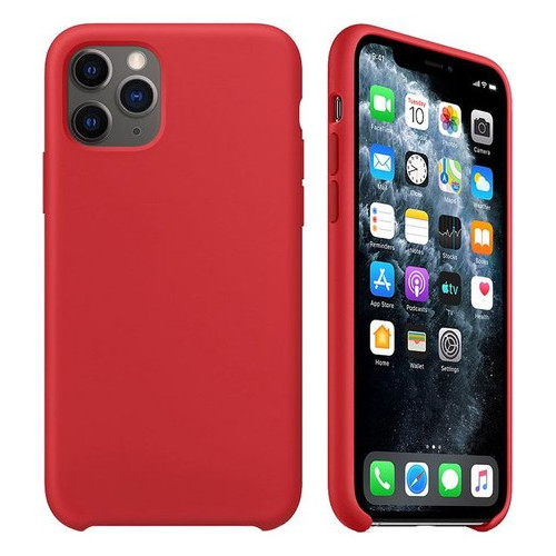 Силіконовий чохол WK Design Moka червоний для iPhone 11 Pro Max фото №1