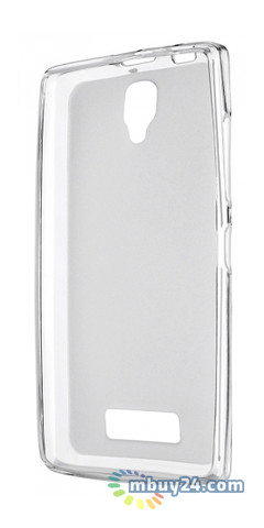 Чохол Drobak Elastic PU для Lenovo A2010 White Clear (216791) фото №2