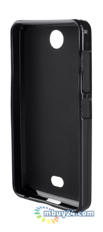 Чохол Drobak Elastic PU для Microsoft Lumia 430 DS (Nokia) Black (215626) фото №2