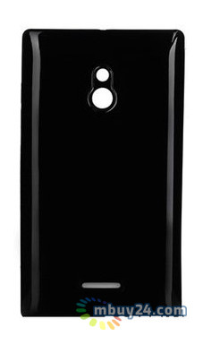 Чохол Drobak Elastic PU для LG Leon LGH324 Black (215559) фото №1