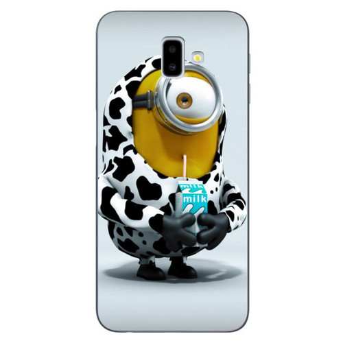 Силіконовий бампер Coverphone Samsung J6 Galaxy J610 з малюнком Milk фото №1