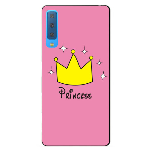Силіконовий бампер Coverphone Samsung A7 2018 Galaxy A750 із малюнком Princess фото №1