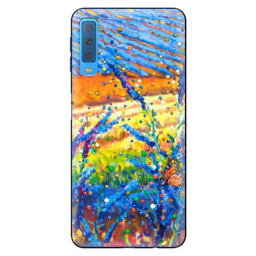 Силіконовий бампер Coverphone Samsung A7 2018 Galaxy A750 з малюнком Сонячний день фото №1