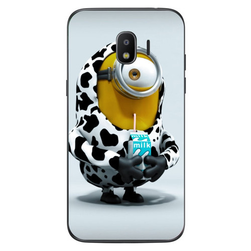 Силіконовий бампер Coverphone Samsung J2 Core Galaxy J260 із малюнком Milk фото №1