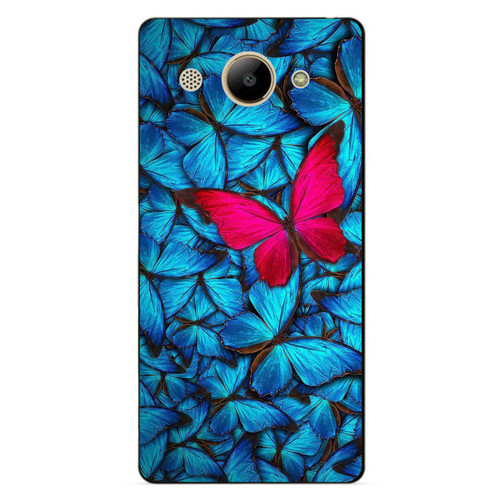 Бампер силіконовий Coverphone Huawei Y3 2017 з малюнком Метелик фото №1