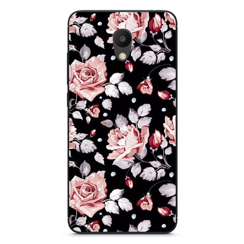 Бампер силіконовий Coverphone Meizu M5 із малюнком Троянди фото №1