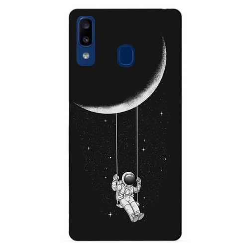 Бампер силіконовий Coverphone Samsung A20 2019 Galaxy A205f з малюнком Місячна гойдалка фото №1