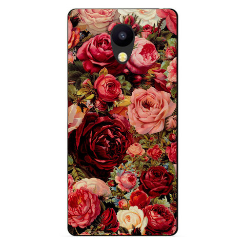 Силіконовий бампер Coverphone Meizu M5c із малюнком Троянди фото №1