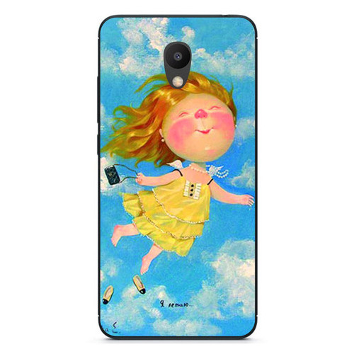Силіконовий бампер Coverphone Meizu M5s з малюнком Гапчинська Я літаю фото №1
