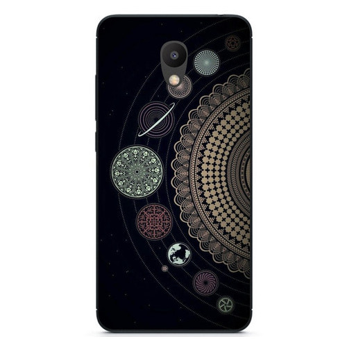 Силіконовий бампер Coverphone Meizu M5s з малюнком фото №1