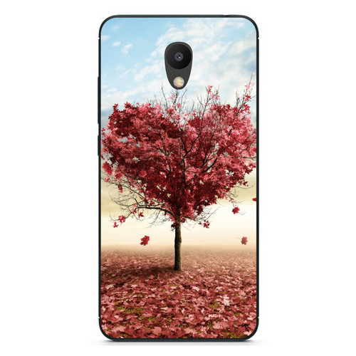 Силіконовий бампер Coverphone Meizu M6 з малюнком Дерево кохання фото №1
