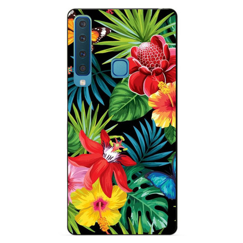 Бампер силіконовий Coverphone Samsung A9 2018 Galaxy A920 з малюнком Райські квіти фото №1