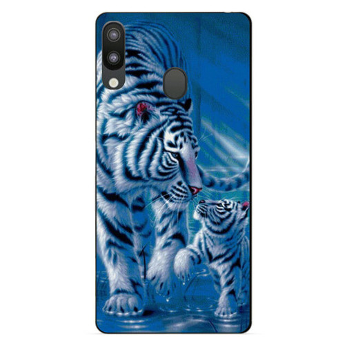 Бампер силіконовий Coverphone Samsung M20 2019 Galaxy M205f з малюнком Тигри фото №1