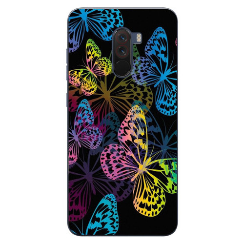 Бампер силіконовий Coverphone Xiaomi Pocophone F1 з малюнком Метелики фото №1