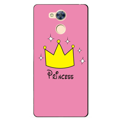 Бампер силіконовий Coverphone Huawei Honor 6a із малюнком Принцеса фото №1