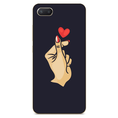 Силіконовий чохол Coverphone Iphone 6 з малюнком Знак кохання фото №1