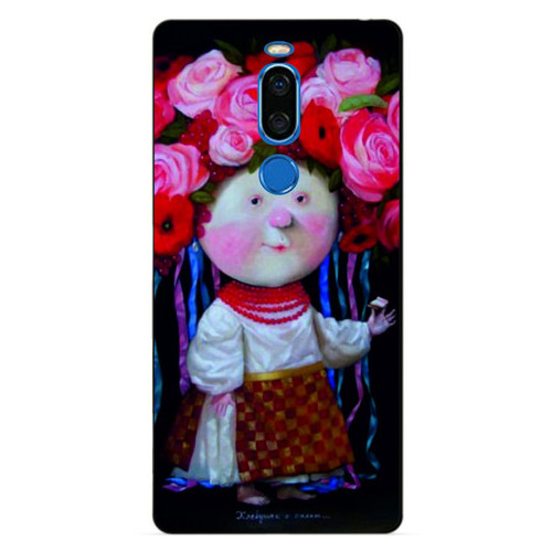 Силіконовий чохол Coverphone Meizu X8 з малюнком Гапчинська Україночка фото №1
