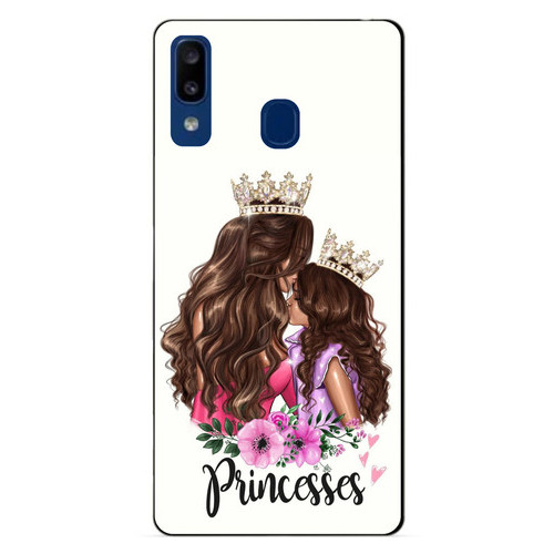 Силіконовий чохол Coverphone Samsung A20 2019 Galaxy A205f з малюнком Принцески фото №1