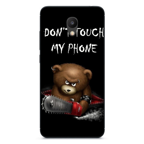 Силіконова накладка Coverphone Meizu M5 з малюнком Ведмедик фото №1