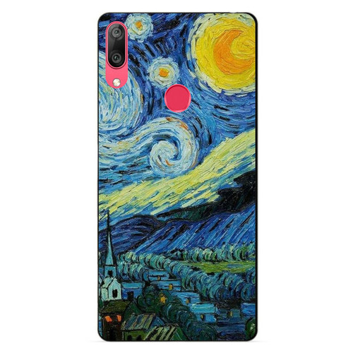 Чохол силіконовий Coverphone Huawei Y7 2019 з малюнком Місячна Ніч фото №1