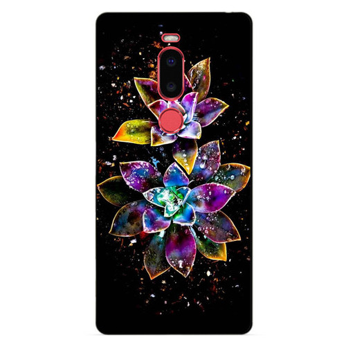 Чохол силіконовий Coverphone Meizu M8 із малюнком Чарівні квіти фото №1