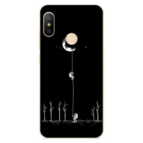 Чохол силіконовий Coverphone Xiaomi Mi A2 Lite із малюнком Місяць фото №1