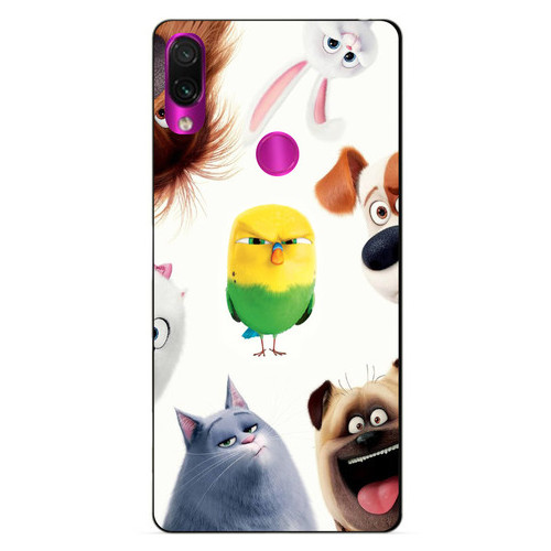 Чохол силіконовий Coverphone Xiaomi Redmi 7 з малюнком Таємне життя свійських тварин фото №1