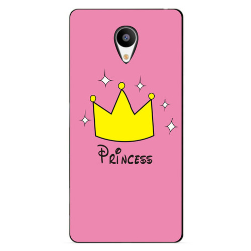 Силіконовий бампер Coverphone Meizu M3s із малюнком Принцеса фото №1