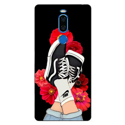 Силіконовий бампер Coverphone Meizu X8 із малюнком Кеди фото №1