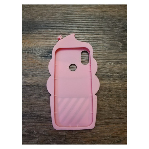 Об'ємний чохол Coverphone 3D Xiaomi Redmi Note 5 / Note 5 Pro Морозиво рожеве фото №2