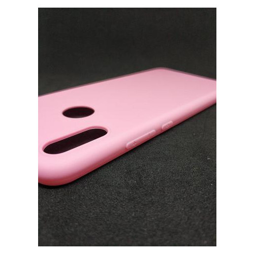 Силіконовий чохол бампер Coverphone Huawei P Smart Plus Candy case Рожевий фото №3