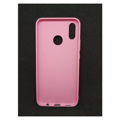Силіконовий чохол бампер Coverphone Huawei P Smart Plus Candy case Рожевий фото №2