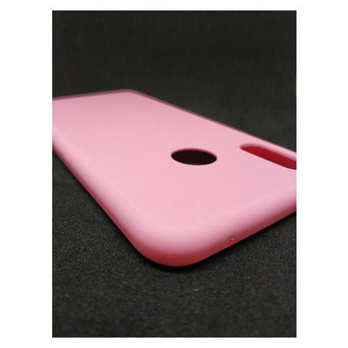 Силіконовий чохол бампер Coverphone Huawei P Smart Plus Candy case Рожевий фото №6