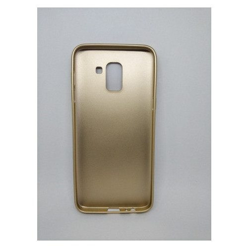 Чохол бампер Coverphone Samsung J6 2018 Candy case Золотий фото №2
