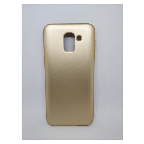 Чохол бампер Coverphone Samsung J6 2018 Candy case Золотий фото №1
