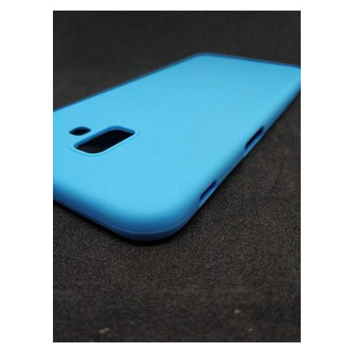 Чохол бампер Coverphone Samsung J6 Plus Candy case Блакитний фото №2