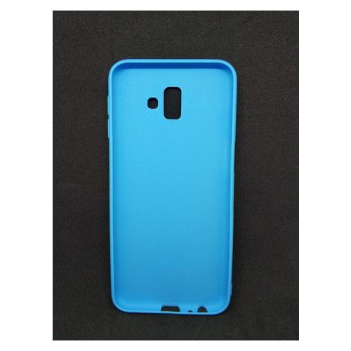 Чохол бампер Coverphone Samsung J6 Plus Candy case Блакитний фото №4