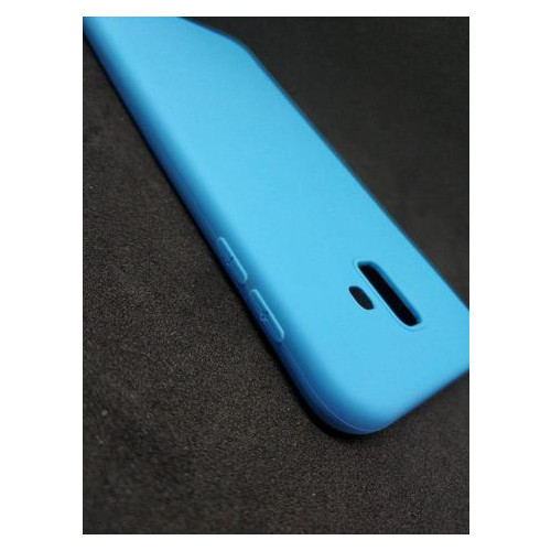 Чохол бампер Coverphone Samsung J6 Plus Candy case Блакитний фото №5