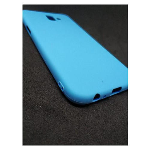 Чохол бампер Coverphone Samsung J6 Plus Candy case Блакитний фото №3