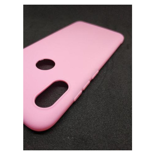 Чохол бампер Coverphone Xiaomi Redmi Note 6 Pro Candy case Рожевий фото №2