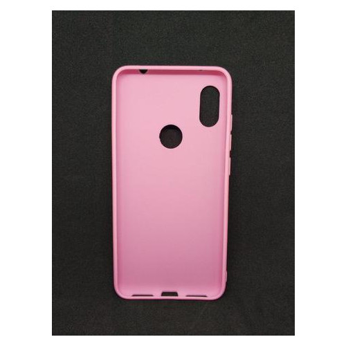 Чохол бампер Coverphone Xiaomi Redmi Note 6 Pro Candy case Рожевий фото №4