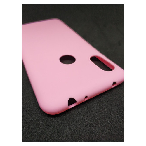 Чохол бампер Coverphone Xiaomi Redmi Note 6 Pro Candy case Рожевий фото №5