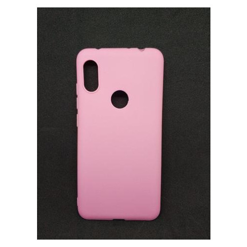 Чохол бампер Coverphone Xiaomi Redmi Note 6 Pro Candy case Рожевий фото №1