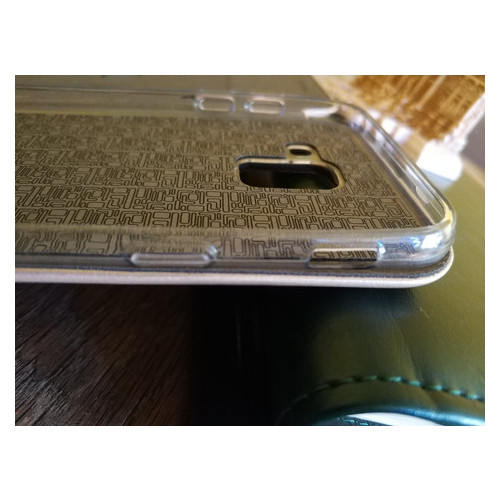 Чохол-книжка Coverphone Samsung J6 2018 колір Золотий фото №6