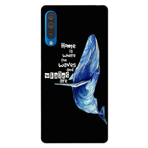 Чохол силіконовий Coverphone Samsung A70 2019 Galaxy A705f з малюнком фото №1