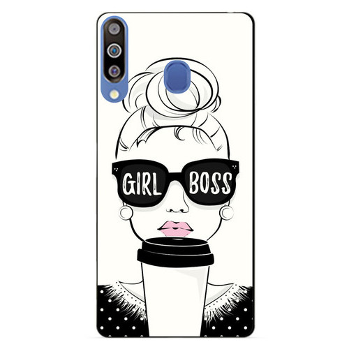 Бампер силіконовий чохол Coverphone Samsung A20s 2019 Galaxy A207f Girl Boss фото №1